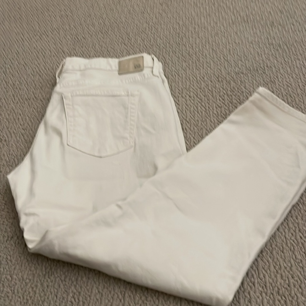 The ex-boyfriend crop jeans. Japanese cotton. AG